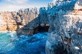 Devils Mouth in Cascais, Portugal. Royalty Free Stock Photo