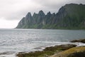 Devils Teeth, Tungeneset, Senja, Norway Royalty Free Stock Photo