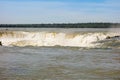 Devils Throat fall, in Iguazu river, Brazil Argentina border. Cataratas Iguacu