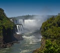 The Devils Throat - Iguasu Falls, Argentina Brazil Royalty Free Stock Photo