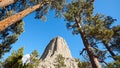 Devils Tower in Wyoming State, USA