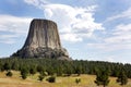 Devils Tower National Monument Royalty Free Stock Photo