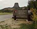 Devils Tower National Monument Park Entrance