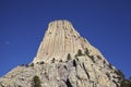 Devils Tower, top attraction in Wyoming State, USA.