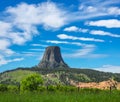 Devils Tower Wyoming Royalty Free Stock Photo