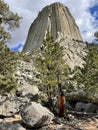 Devils tower in Wyoming