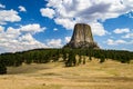 Devils Tower Wyoming Royalty Free Stock Photo