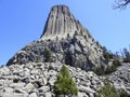 Devils Tower, Wyoming, United States Royalty Free Stock Photo