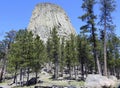 Devils Tower, Wyoming, United States Royalty Free Stock Photo