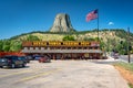 Devils Tower, Wyoming, USA - Devils Tower Trading Post Royalty Free Stock Photo