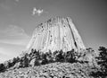 Devils Tower Wyoming USA Royalty Free Stock Photo