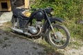 Old motorcycle in Spa Resort of Devin, Smolyan Region, Bulgaria