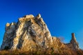 Devin castle ruins above the Danube river near Bratislava Royalty Free Stock Photo