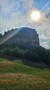 Devin Castle Ruins Under the Sun Royalty Free Stock Photo