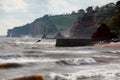 Devon coast in October Royalty Free Stock Photo