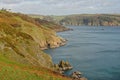 Devon coastline Royalty Free Stock Photo