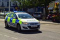 Devon and Cornwall police car Royalty Free Stock Photo