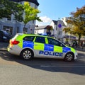 Devon and Cornwall police car Royalty Free Stock Photo