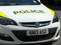 Devon and Cornwall police car Royalty Free Stock Photo
