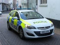 Devon and Cornwall police car Royalty Free Stock Photo