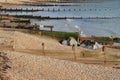 Devon groynes Royalty Free Stock Photo