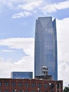 Devon Tower, downtown Oklahoma City. shot from Bricktown