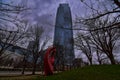 Devon energy center tower in downtown Oklahoma city