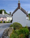 The Devon village of South Pool on the Salcombe Esturary Royalty Free Stock Photo