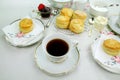 Devonshire Tea And Scones Royalty Free Stock Photo