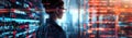 DevOps manager overseeing continuous deployment and integration