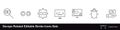 Devops Related Editable Stroke Icons Sets