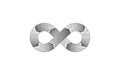 Devops software development operations infinity symbol. Programmer administration system life cycle quality. Coding