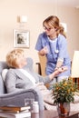 Devoted care and assistance Royalty Free Stock Photo