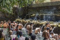 Ritual bathing and washing at Pura Tirta Empul, Bali