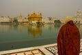 A Devotee of The Golden Temple of Amritsar, Punjab, India Royalty Free Stock Photo