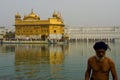 A Devotee of The Golden Temple of Amritsar, Punjab, India Royalty Free Stock Photo