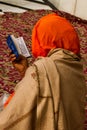 A Devotee of The Golden Temple of Amritsar, Punjab, India Royalty Free Stock Photo