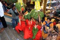 A devotee in the Hindu festival of Thaipusam.