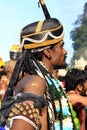 A devotee in the Hindu festival of Thaipusam.