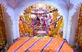 Devotee pay obeisance at a holy Gurudwara