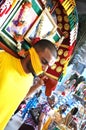 Devotee in Thaipusam Procession