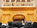 Devotees at Golden Temple, Amritsar, India. Sikh Religion