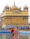 Devotees at Golden temple
