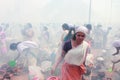 Devotees take part in the 'Pongala' ritual in Attukal,Kerala