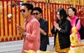 Chiang Mai, TH: People Praying at Wat Doi Suthep