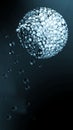 Dew Drops Ball Wallpaper Background