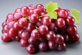 Dew-Kissed Grapes: Juicy Bunch of Grapes Glistening with Moisture - Generative AI