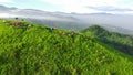 aerial view of the pangradinan mountains