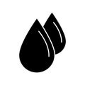 Dewdrop Glyph Style vector icon which can easily modify or edit