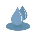Dewdrop Line Style vector icon which can easily modify or edit